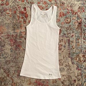 White Under Armour Victory tank top